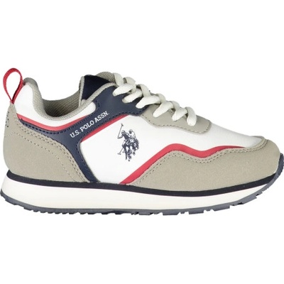 U. S. Polo Assn Детски спортни обувки us polo assn. , Цвят Бяло (nobik010kcnh4_biwhilgr03)