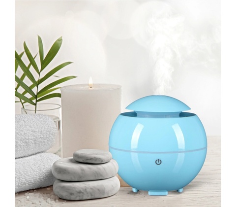 Sixtol Aroma difuzér Globe modrý lesk 150 ml
