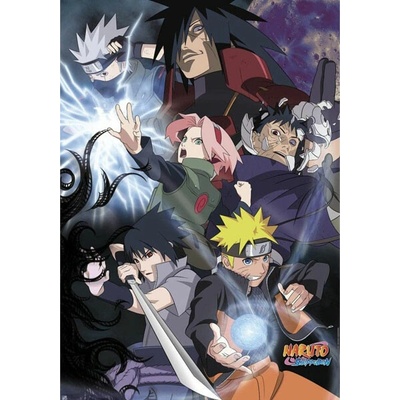Plagát, Obraz - Naruto Shippuden - Group Ninja War, (61 x 91.5 cm)