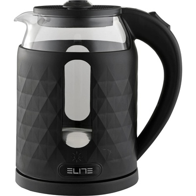Elite ЕЛЕКТРИЧЕСКА КАНА СТЪКЛО elite gek-1229bl (gek-1229bl)