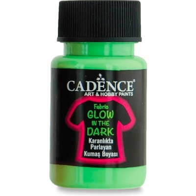Cadence fluorescenčná textilná farba 50 ml zelená