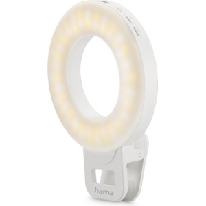 Hama LED Ринг Лампа "ToGo", 3 режима, презареждаема, USB-C (04674)