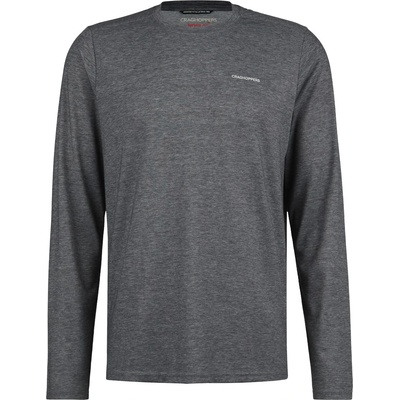 Craghoppers Мъжка блуза с дълъг ръкав Craghoppers Nosilife Abel Longsleeve Longsleeve - Black Pepper Marl (216-3245-0113)