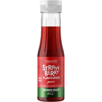 OstroVit Strawberry Flavored Sauce | Vegan Friendly - Zero Calorie [350 мл] Ягода