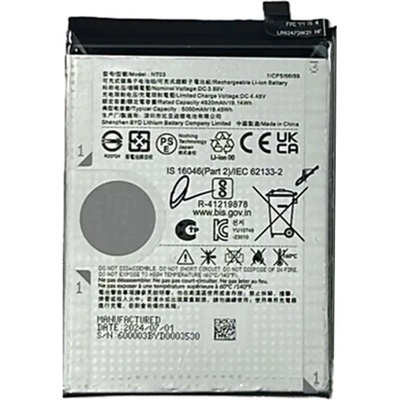 Nothing Phone NT03 Съвместима Литиево-полимерна Батерия 3.89V / 4920mAh за Nothing Phone (3) 5G / (2a) Plus / (2a) / CMF Phone 1