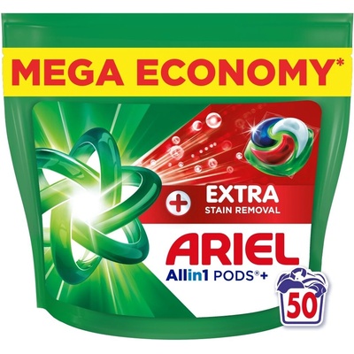 Ariel Капсули за пране Ariel Allin1 Pods+ за премахване на петна 50 изпирания (8700216764896)