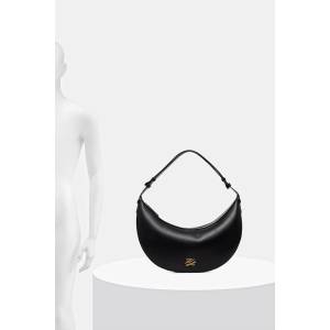 KARL LAGERFELD Чанта тип кроасан дамска от кожа K/AUTOGRAPH (B2W30236) - answear - 371,41 лв