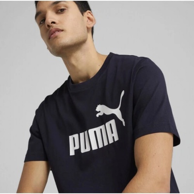 Puma ESS 1 logo Tee New navy
