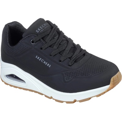 Skechers Дамски маратонки Skechers UNO Stand On Air Trainers Womens - Black/White
