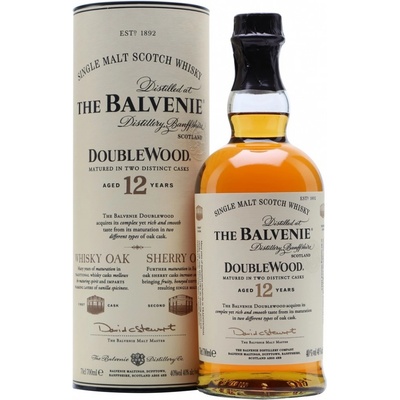The Balvenie Doublewood 12y 40% 0,7 l (tuba)