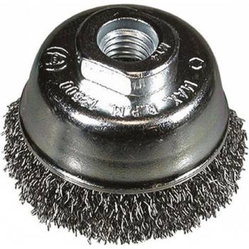 HiKOKI (Hitachi) Чашковидна четка за ъглошлайф от стомана HiKOKI - ф 65x20 mm, M14, 0.3 mm (751311)