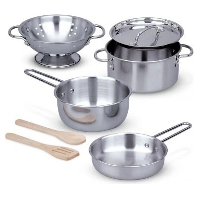 Melissa & Doug - Готварски комплект от неръждаема стомана (14265)