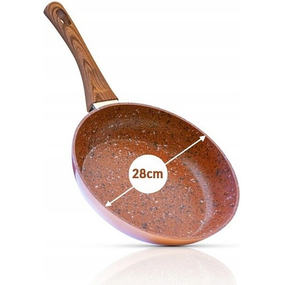 Tradiční pánev Mediashop 28 cm s nepřilnavým povrchem