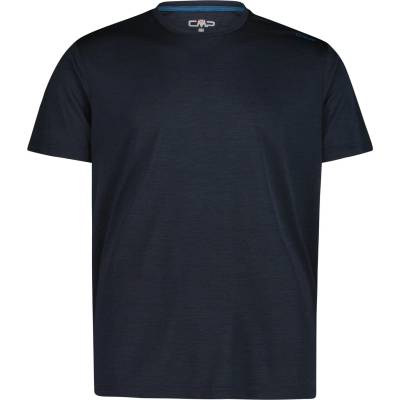 CMP Мъжка спортна тениска CMP Jacquard T-Shirt Sport shirt - Black Blue - размер 58 (EU) (216-5629-0717)