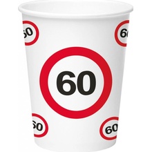 Folat Party jednorázový pohár 350 ml, 60. narodeniny