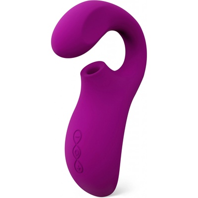 Lelo Enigma so stimulátorom klitorisu Deep Rose 17 cm