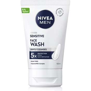 Nivea Men Sensitive почистващ гел за мъже 100ml