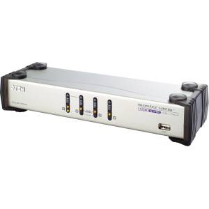 ATEN cs1744 kvm превключвател Бяла (cs1744c-at)