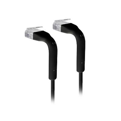 Мрежов кабел Ubiquiti UniFi, RJ45 0.1м черен - U-Cable-Patch-RJ45-BK (U-Cable-Patch-RJ45-BK)