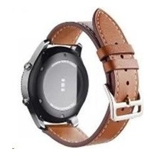 ESES kožený řemínek hnědý pro samsung galaxy watch 46mm/samsung gear s3 1530000427