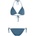 O'Neill Дамски комплект бикини O'neill Women's Essentials Capri Bondey Bikini Set Bikini - Copen Blue - размер 38 (EU) (150-6542-0413)