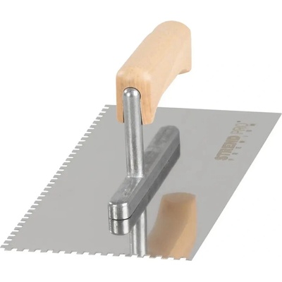 Hladítko Strend Pro Premium, HardWood, drevená rúčka, 270x130 mm, e4 mm, 0,7 mm, nerez