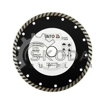 Yato Kotouč diamantový 180 x 22,2 x 2,8 mm YT-6024