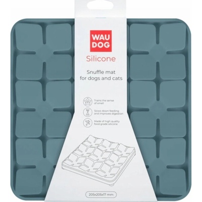 WAUDOG Collar Obojek SILICONE SLOW DOG MAT