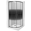 Mexen Rio 80x80 cm + tray round