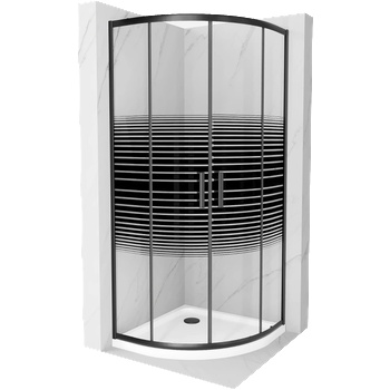 Mexen Rio 80x80 cm + tray round