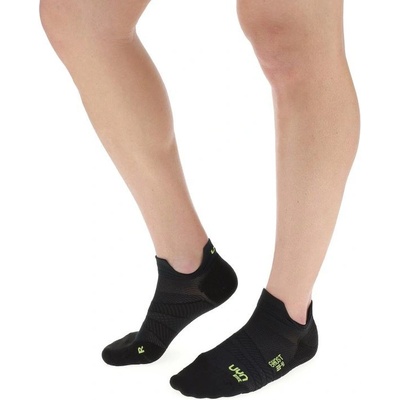 UYN GHOST MEN CYCLING SOCKS Black/Yellow Fluo