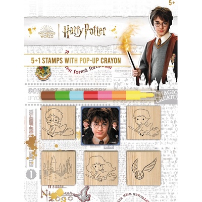 Jiri Models Razítka 5 1 s voskovkou Harry Potter