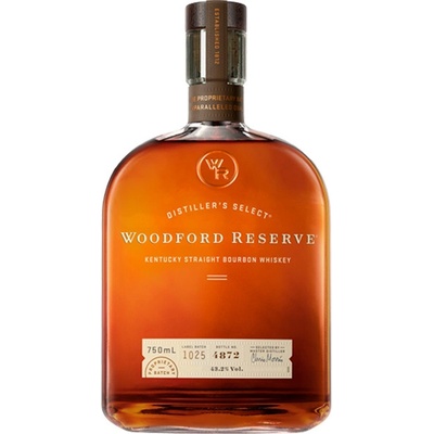 WOODFORD RESERVE STRAIGHT Bourbon 43,2% 1 l (holá láhev)