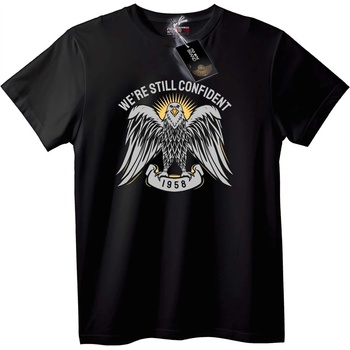 NOONEBRAND Тениска Уверен орел 1958 - 4XL, White