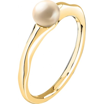 Morellato pozlacený prsten Perla SXU440