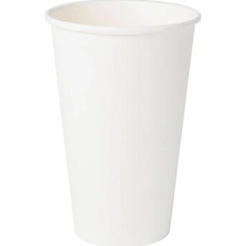 Nideko EKO papierový biely pohár na teplé nápoje 400 ml