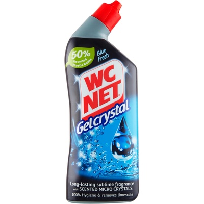 WC Net Gelcrystal WC gelový čistič Blue Fresh 750 ml