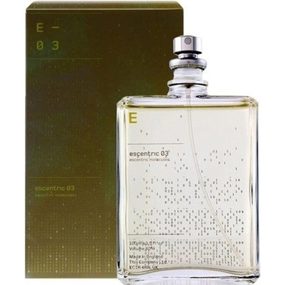 Escentric Molecule Molecules Molecules 03 toaletní voda unisex 100 ml