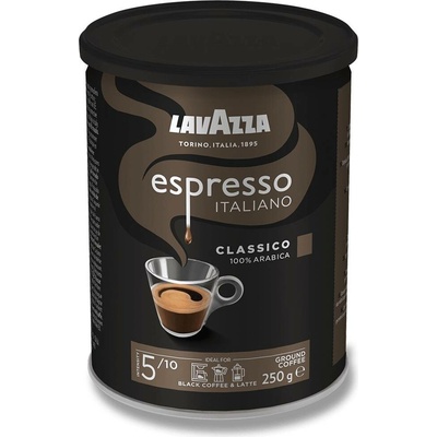 Lavazza Caffé Espresso mletá v dóze 250 g