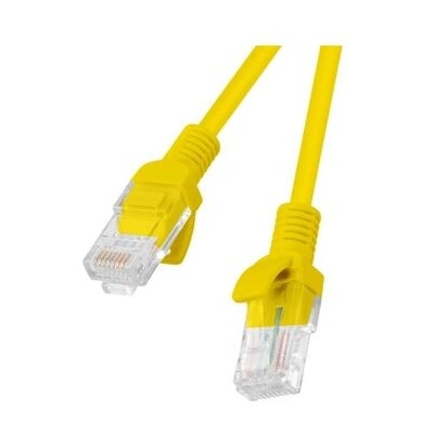Lanberg patch cord CAT. 6 0.5m, yellow (PCU6-10CC-0050-Y)