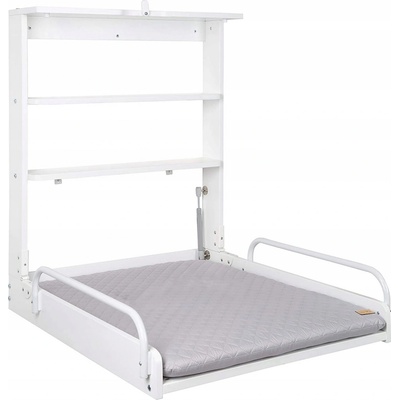 Prebaľovací pult pevný Roba 63x19 cm biely