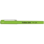 Artline Fineliner 200 Фин 0.4 лайм зелено (EK-200 YE.GREEN)