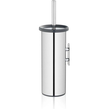 Kela WC sada Alor nerez 18/10 tmavě šedá