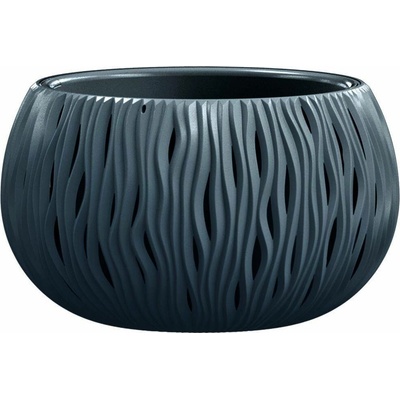 Prosperplast SANDY BOWL květináč 29 cm antracit