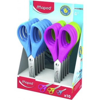 Maped Ножици за училище MAPED Essentials Soft 13 см за левичари, разноцветни 464312 (464312)