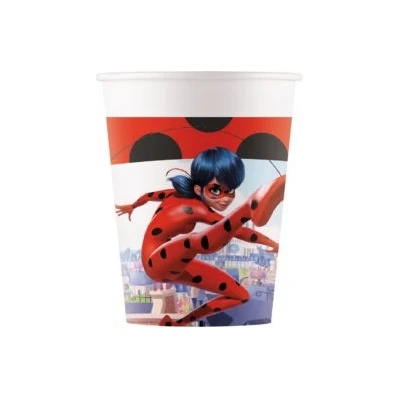 Procos Качествени компостируеми чаши - Калинката/Miraculous 8 бр