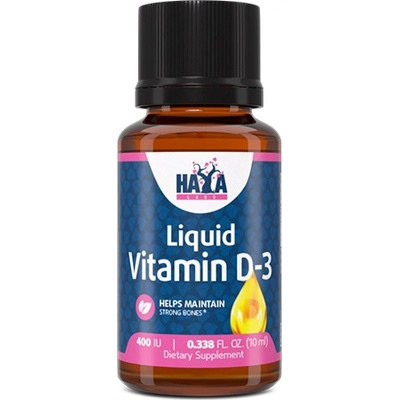 Haya Labs Liquid Vitamin D3, 400 IU, 10 ml, Haya Labs