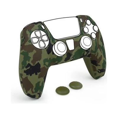 NACON Протектор Nacon BigBen PS5 Silicon Glove, Camo Green (NC-PS5GLOVE)