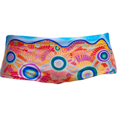 Funky Trunks Мъжки бански слипове Funky Trunks Sidewinder Trunks Swim brief - Kulin Colour - размер 4 (EU) (050-2124-1112)