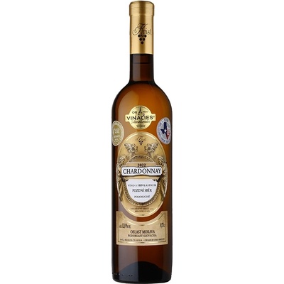 Vinařství Krist Chardonnay Pozdní sběr 2022 12% 0,75 l (holá láhev)